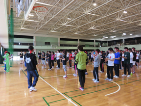 阿蘇合宿（新入生のための合宿研修）の補助